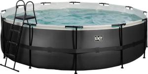 EXIT Framepool "inkl. Sicherheitsleiter", (Set, 3 tlg.), ØxH: 488x122 cm, mit Sandfilteranlage