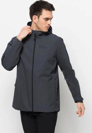 Jack Wolfskin Outdoorjacke "BESLER 2L JKT M", mit Kapuze
