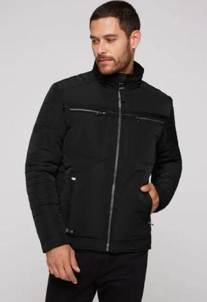 CAMP DAVID Winterjacke, ohne Kapuze, im Biker-Design