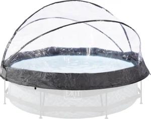 EXIT Poolverdeck "multifunktionale Abdeckung zum Aufklappen", geeignet für Framepools
