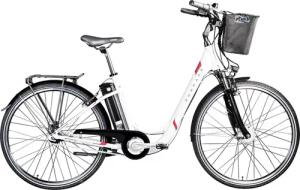 Zündapp E-Bike "Z517", 7 Gang, Frontmotor 250 W, E Bike Damenfahrrad 28 Zoll 155 - 190 cm mit 7 Gang Nabenschaltung