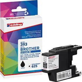 edding EDD-393 schwarz Druckerpatrone kompatibel zu brother LC-1240BK