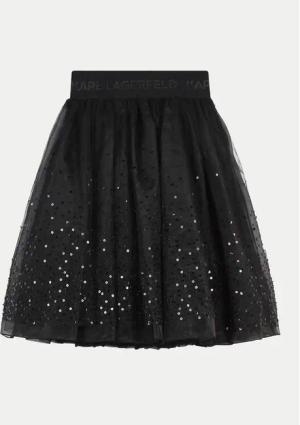 Karl Lagerfeld Kids Tüllrock Z30199 D Schwarz Regular Fit