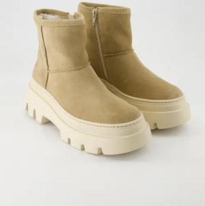 Paul Green Schuhe - 8113-026 Veloursleder (Beige, Gr. 42 ½)
