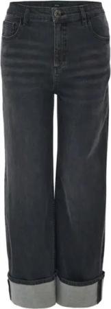OPUS Skinny-fit-Jeans Hose Denim Marli turn up