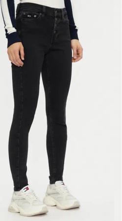 Tommy Jeans Jeans Nora DW0DW19543 Schwarz Skinny Fit