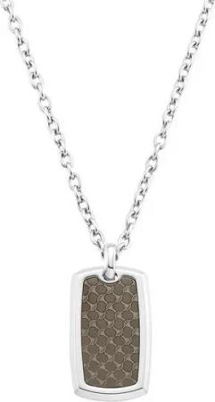 JOOP! Kette mit Anhänger JOOP! Halskette 2036806 Edelstahl mit Kornblumen Anhänger (1-tlg)