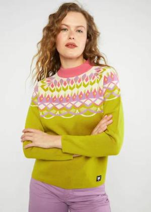 Strickpullover Cold Day Warm Heart