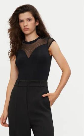 Pieces Body Rita 17153372 Schwarz Slim Fit