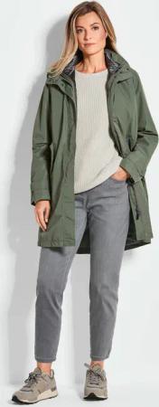 Ganzjahresjacke - khaki - Gr. 38 von Goldner Fashion