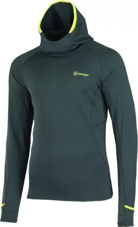 Benger Running Langarmshirt mit Kapuze