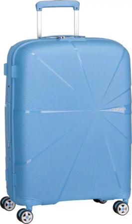 American Tourister Starvibe Spinner 67 EXP in Blau (70 Liter), Koffer & Trolley