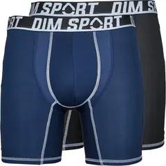 DIM Boxer DIM SPORT BOXER LONG MICROFIBRE PACK X2