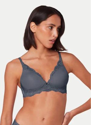 Triumph BH ohne Bügel Amourette Charm 10214457 Blau