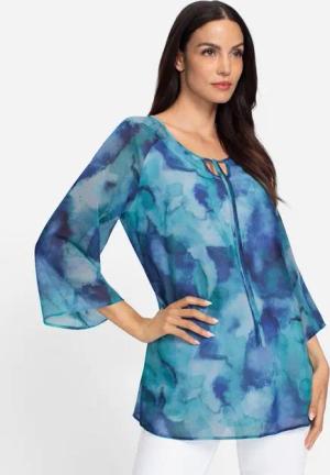 heine Klassische Bluse Druckbluse