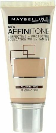 MAYBELLINE NEW YORK Schwämmchen Affinitone Schützende Perfektionierende Grundierung Vitamin E 30ml