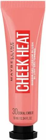 MAYBELLINE NEW YORK Rouge Cheek Heat Gel-Cream Blush 30 Coral Ember
