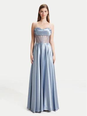 Hey Kyla Abendkleid 5AG019HK Himmelblau Slim Fit