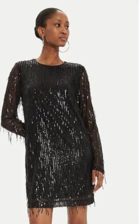 ONLY Coctailkleid Anika 15336062 Schwarz Regular Fit