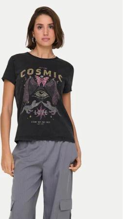 ONLY T-Shirt Lucy 15336965 Schwarz Regular Fit