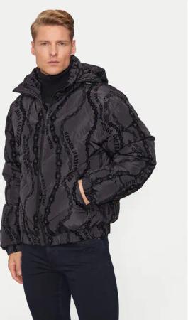 Versace Jeans Couture Daunenjacke 77GAUD04 Schwarz Regular Fit
