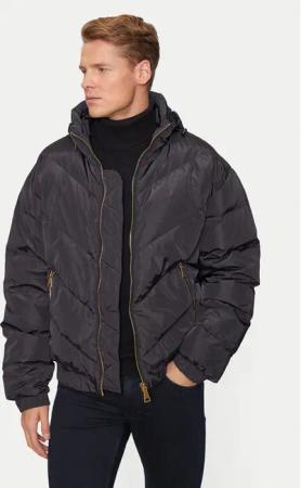 Versace Jeans Couture Daunenjacke 77GAU404 Schwarz Regular Fit