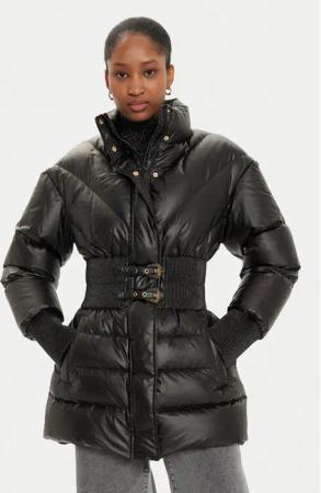 Versace Jeans Couture Daunenjacke 77HAUD15 Schwarz Slim Fit