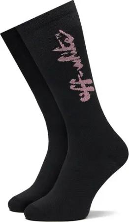 Off-White Hohe Unisex-Socken OWRA003S22KNI0011030 Schwarz