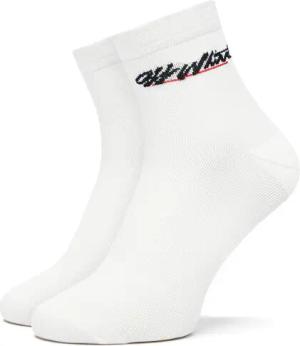 Off-White Hohe Damensocken OWRA018R21KNI Weiß