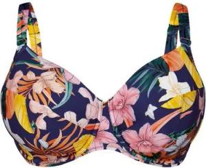 Rosa Faia Bügel-Bikini-Top Tropical Sunset (1-St), Bikini-Top - Extra Halt für große Cups, Farbenfrohes Muster
