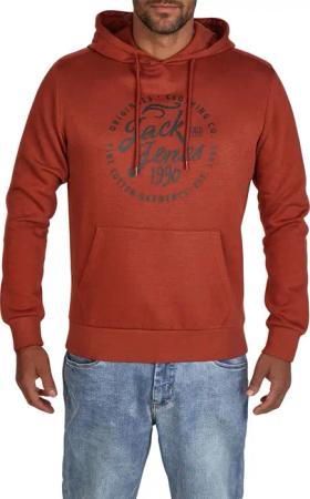 JACK & JONES Hoodie Herren Regular Fit JJEADRIAN
