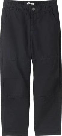TOM TAILOR Jungen Hose mit Bio-Baumwolle, schwarz, Uni, Gr. 128