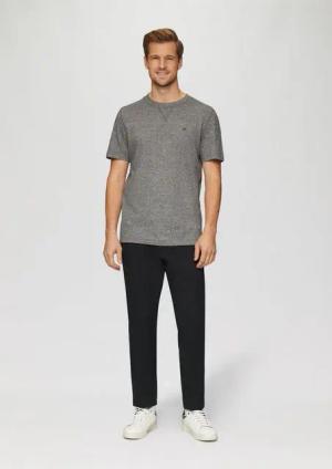 s.Oliver Stoffhose Regular: Jog-Chino mit Webstruktur