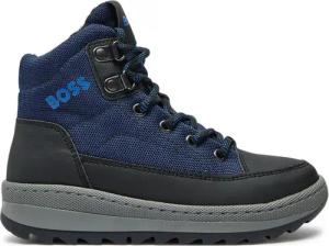 Boss Schnürschuhe J51318 Blau