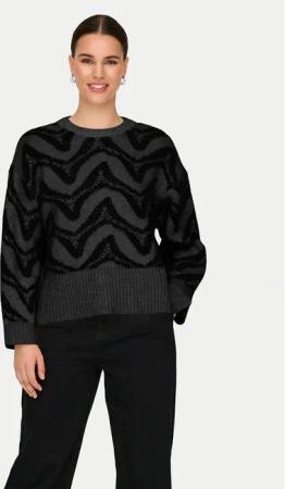 ONLY Pullover Jane 15332157 Grau Regular Fit