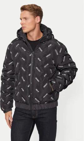 Versace Jeans Couture Daunenjacke 77GAU406 Schwarz Regular Fit