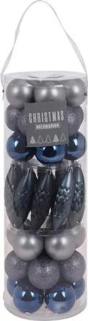 made2trade Christbaumschmuck Kugel-Set (40-tlg), verschiedene Farben
