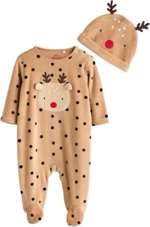 Next Schlafoverall Baby-Schlafanzug mit Elfen-Motiv (2-tlg)