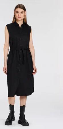 OTTO products Blusenkleid "CIRCULAR COLLECTION", midi-Länge, ärmellos, aus Lyocell (TENCEL™), mit Bindegürtel