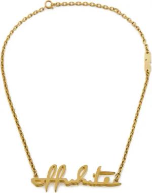 Off-White Halskette OWOB026R21MET0017600 Goldfarben