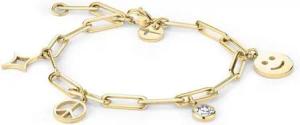 Tamaris Edelstahlarmband Tamaris Damen-Armband Edelstahl 1 Zirkonia, Trendig