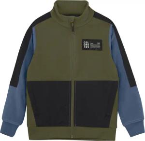 Color Kids Kinder Colorblock Fleece Jacke