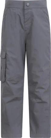 Fleecegefütterte Kinder Winter Trek-Hose - Grau