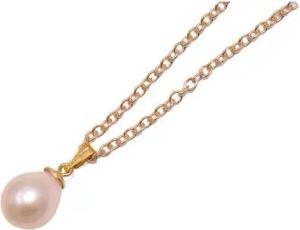Firetti Kette mit Anhänger Schmuck Geschenk Perlen, Made in Germany - mit Naturperle
