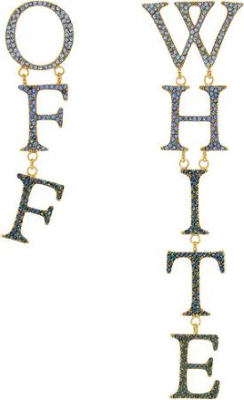 Off-White Ohrringe OWOD207S23MET0028445 Goldfarben