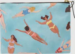 Wouf Accessories Large Pouch Bag Recycled Collection Swimmers