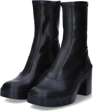Art Stiefeletten BERNA für Damen im SALE - Gr. 38 - schwarz - Leder & Textil
