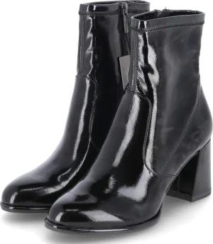 Tamaris Stiefeletten für Damen - Gr. 38 - schwarz - Synthetik,Synthetik / Kunststoff