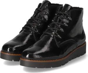 Rieker Schnürstiefeletten für Damen - Gr. 36 - schwarz - Synthetik
