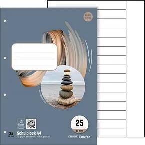 Staufen® Schulblock Style Lin25 DIN A4 liniert